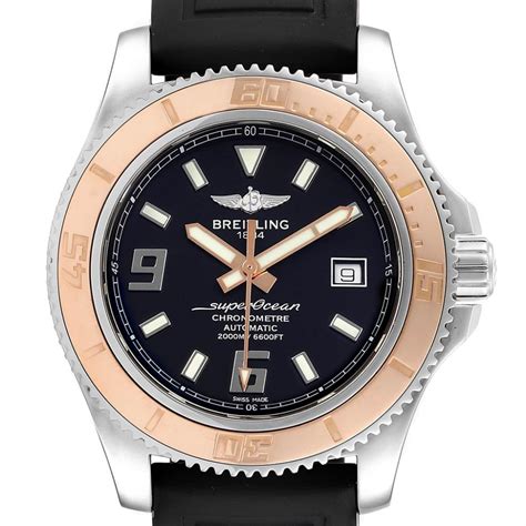 breitling rose gold replica|breitling superocean 44 rose gold.